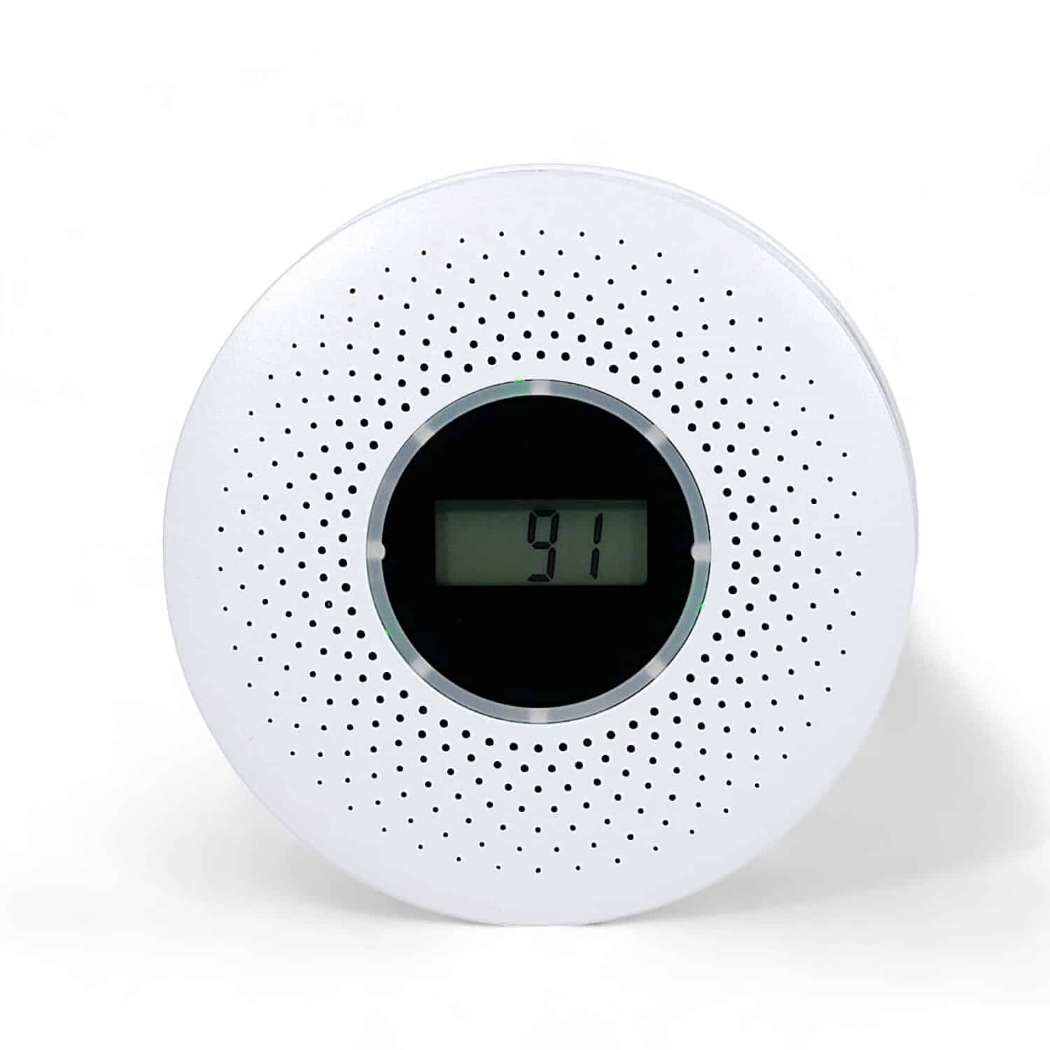 Allarme Combinato CO + Fumo - Rilevatore Smart per Sicurezza Domestica e Hotel - 1 Pezzo