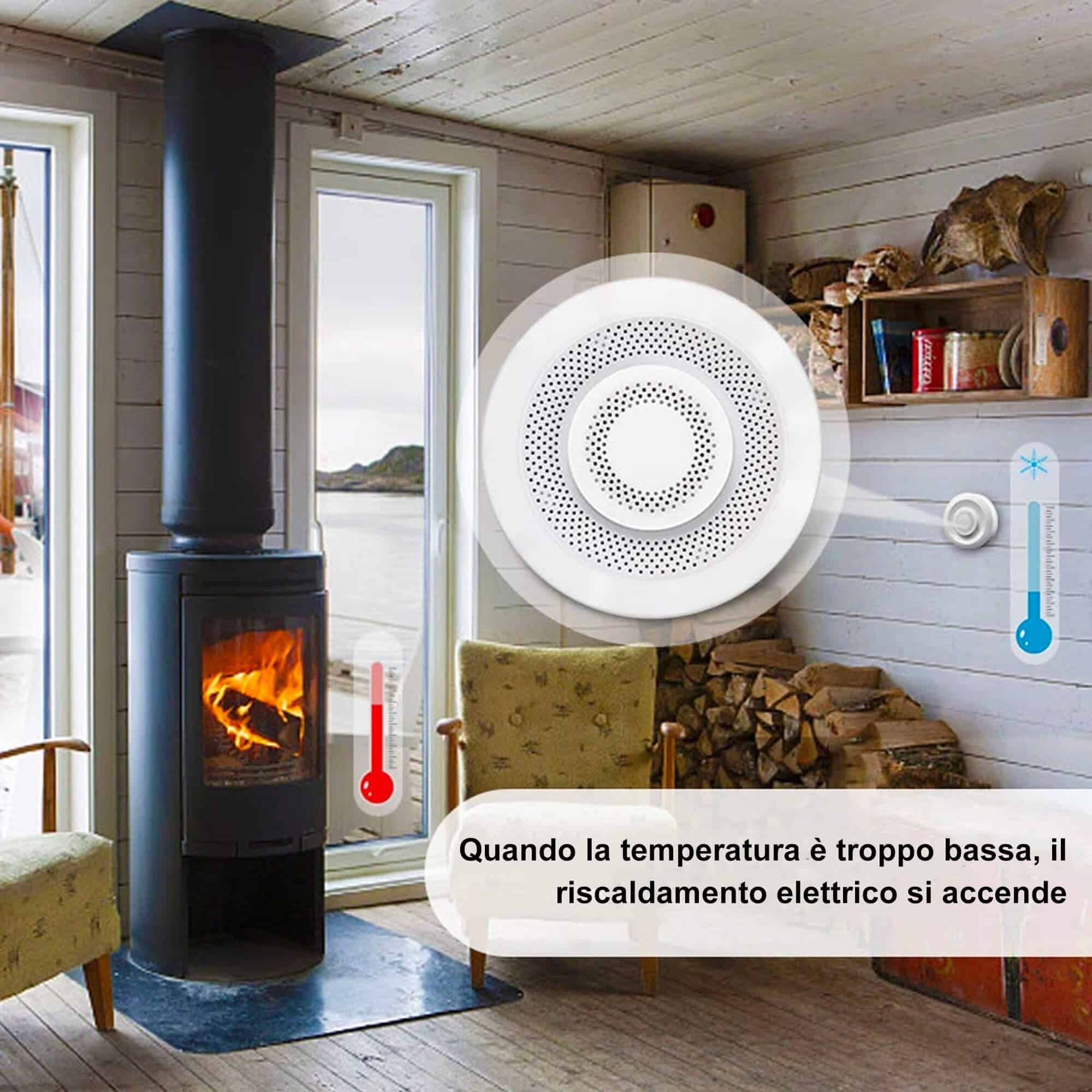 Rilevatore Qualità Aria Smart Air Box 5 in 1 Wi-Fi – Sensore Ambientale Intelligente - immagine 6
