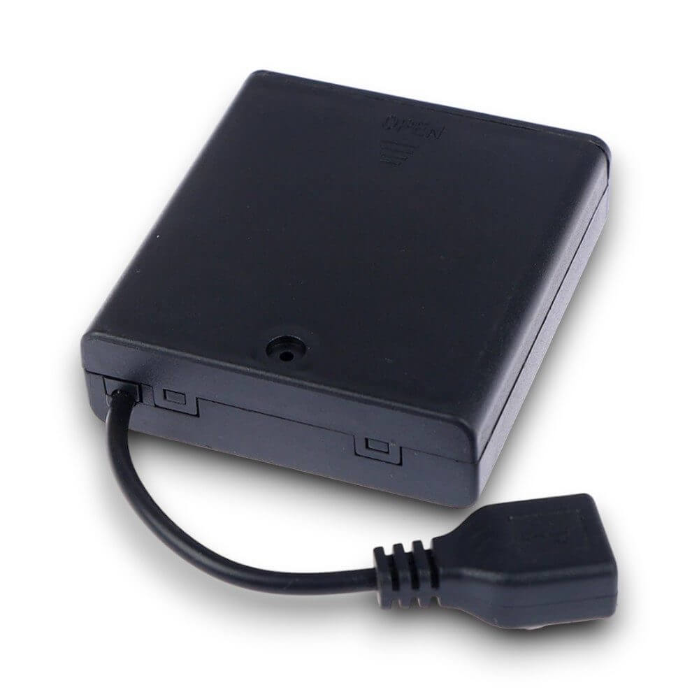 Scatola Batteria per Dispositivi con Alimentazione USB
