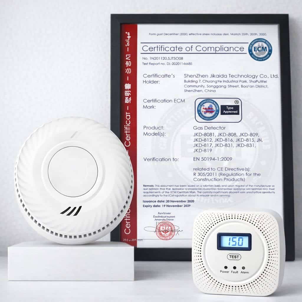 Pack Protezione Totale – Rilevatori Metano/GPL, Monossido e Fumo Wi-Fi