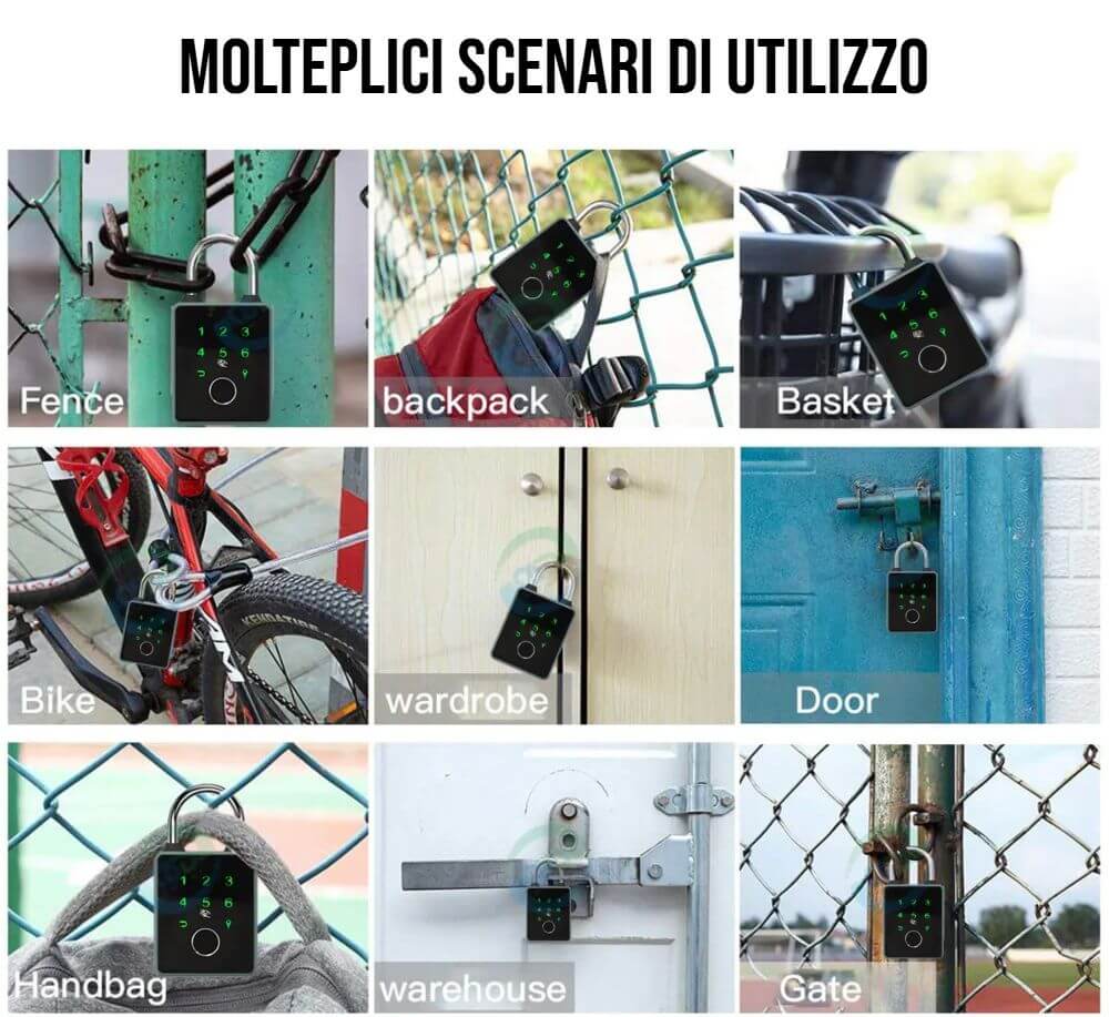 Lucchetto Intelligente con App Tuya – 6 Modi per Aprire in Sicurezza - immagine 6