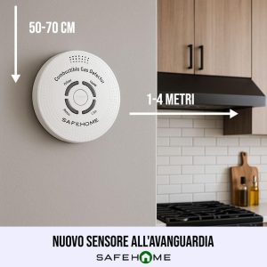 Rilevatore-Gas-Metano-CH4-con-Batteria-a-Litio-Ricaricabile