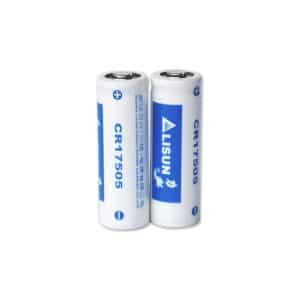 Coppia Batterie a Litio CR 17505 3V per Rilevatori Gas Metano/GPL