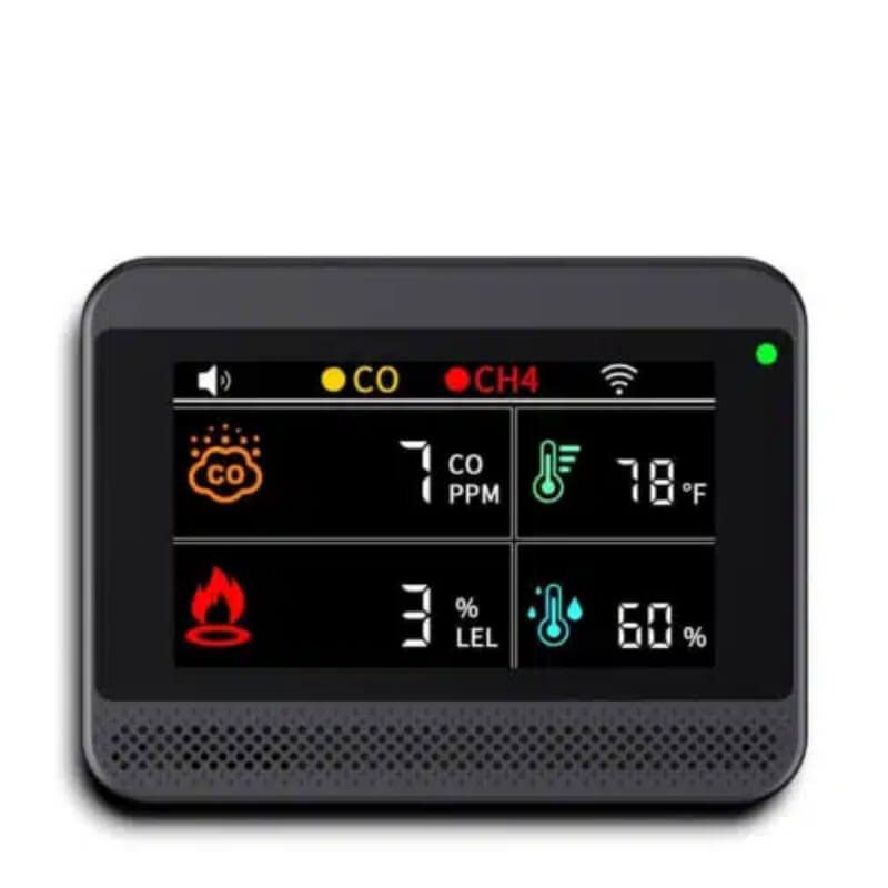 rilevatore-4-in-1-Metano-monossido-temperatura-e-umidita-wifi-cavo-usb